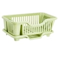 thumbnail image 4 of Dish Drying Rack Kitchen Storage holder, providing a large Rack Tools for Kitchen Countertop Cabinet Green, 4 of 9