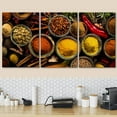 thumbnail image 2 of wall26 Canvas Print Wall Art Set Indian Garam Masala Turmeric Spice Blend Food Kitchen &amp; Cooking Photography Realism Decorative Colorful for Living Room, Bedroom, Office - 16"x24"x3, 2 of 5
