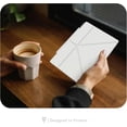 thumbnail image 7 of TUDIA M-FLIP Clear Magnetic Case for Remarkable Paper Pro 11.8", Slim, Off White, 7 of 7