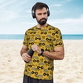 thumbnail image 4 of Wukai Modern Truck Print Men's Short-Sleeved Mesh T-Shirt,Quick-Dry Short Sleeve Workout T-Shirt-3X-Large, 4 of 8
