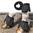 thumbnail image 5 of Horse Bell Boot Equine Hoof Boot Quick Drying & Comfort Heavy Duty Protection Equestrian Accessories Equipment, 5 of 5