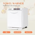thumbnail image 6 of Hot Towel Warmer for Facials Massage, Esthetician Towel Heating Cabinet White, Aluminum Chamber, Salon Beauty Spa Barbershop Equipment,Automatic Temperature Control Functio, 6 of 7