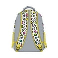 thumbnail image 3 of Everyday School Bag with Unique Leopard and Tropical Animal Print, Lightweight Student Backpack Featuring Fashionable Glitter Spots and Abstract Patterns, 3 of 4