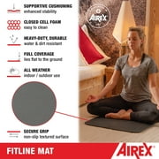 AIREX Fitline 140 Premium Exercise Mat Fitness for Yoga, Physical Therapy, Rehabilitation, Balance & Stability Exercises, Pilates, Aerobics
