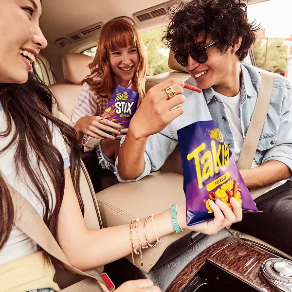 バッグ grape rap top bag blue itimi Takis Fuego Rolled Tortilla Chips, Hot Chili Pepper & Lime