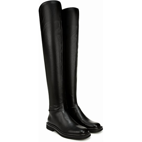Franco Sarto Women's Angeli Over The Knee Boot Black Stretch 8.5M