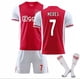 thumbnail image 1 of Nueva camiseta de fútbol para niños 2021/2022 4 # De Ligt 7 # Neres 22 # Ziyech Camisetas de fútbol Traje Pantalones cortos / calcetines Set-7 Red-16 BmatwkZeng Bmatwe Jersey, 1 of 2
