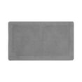thumbnail image 3 of Better Trends 24" x 40" Premium Bathroom Rugs 100% Cotton Soft Reversible Tufted Bath Mat Water Absorbent Bath Rug Ideal for Bathroom Shower and Tub Use (Gray) Edge Collection, 3 of 6