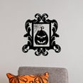 thumbnail image 5 of Halloween Frame #17 Scary Pumpkin Portrait Vinyl Lettering Wall Decal Sticker Spooky Pumpkin Decals - Size: 14"H x 12.5"L - Color: Black, 5 of 6