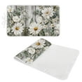 thumbnail image 2 of ZIATUBLES Daisy Eucalyptus Leaf Print Ironing Pad for Table Top Portable Ironing Mat Blanket Foldable Ironing Board Replacement for Washer Dryer Countertop Travel, 31.5" x 19.6", 2 of 7