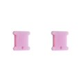 thumbnail image 4 of Cateissary Tablero de bobinado, bobinas de hilo, carrete de cable, accesorios de tejer multiusos, accesorios de bordado, almacenamiento, Rosa 10 piezas 2piezas, 4 of 6