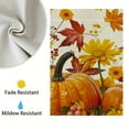 thumbnail image 6 of Oioii Happy Thanksgiving Fall Garden Flags Pumpkins Yard Flags,Small Thanksgiving Day Garden Decor for Autumn Outside Porch Lawn Holiday, 6 of 6