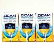 Zicam Nasal AllClear Triple Action Nasal Cleanser with Cooling Menthol 20ct 1 ea(1pack)