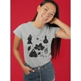 thumbnail image 2 of Magical Dark Items. Shaped T-Shirt Women -Image by Shutterstock, Female Medium, 2 of 4