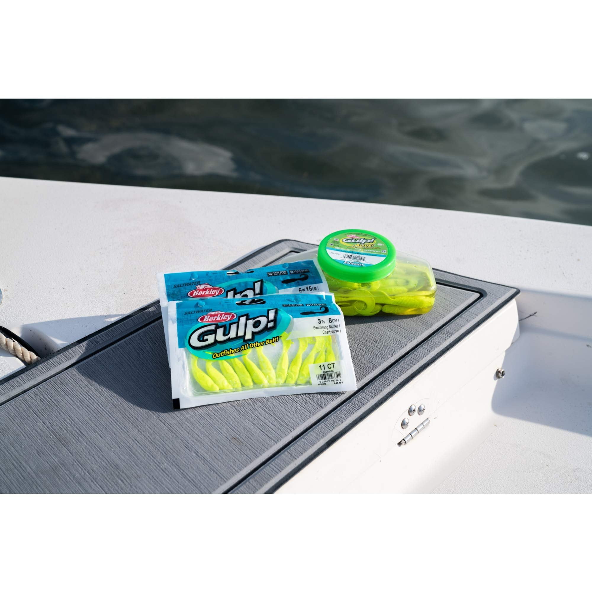 Berkley Gulp! Alive! Saltwater Swimming Mullet Soft Bait