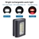 thumbnail image 3 of Greeniant Lámpara Iluminación brillante Brillo Clip recargable Advertencia magnética Linterna de emergencia de silicona Correr Subir Noche Estufas de camping Greeniant OD029880-00B, 3 of 6