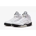 thumbnail image 4 of Ni - ke Size 13 - Air Jordan 5 Retro White Black, 4 of 5