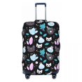 thumbnail image 1 of Custom Halloween Witch Gothic Skull Luggage Cover Cute Suitcase Protector Covers Suit For 18-32 inch, 1 of 1