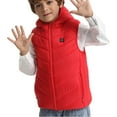 thumbnail image 6 of breaise Unisex Boys Girls Heated Vest,2024 Kids Winter Warm USB Smart Electric Hooded Heated Jacket 10 Heating Zones Heated Coat with 3 Heating Levels (Battery Pack Not Included) 6-15Y, 6 of 6