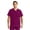 Wine, variant on Healing Hands Purple Label - Men's Jake Top 's Three Pocket V-Neck Scrub Top