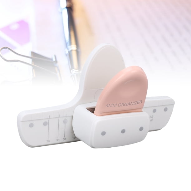 Perforadora De 3 Orificios, Portátil Flexible, Espacio De 19 Mm, Perforadora De 3 Orificios, ABS Versátil Para A5 A6 A7 A8 A7 Pocket A6 Peronal A8 Mini