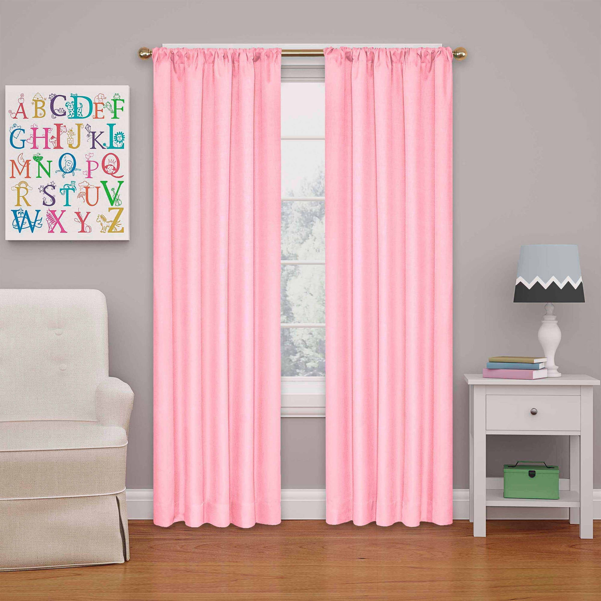 42&#34;x63&#34; Kenna Blackout Thermaback Curtain Panel Blush - Eclipse My Scene