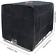 thumbnail image 3 of Funda para contenedor IBC para exteriores, impermeable, de ajuste universal, resistente a la decoloración, a prueba de polvo, para contenedor de agua de 1000 litros, material duradero y resistente,, 3 of 5