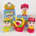 thumbnail image 2 of Nuevo Producto 5 hamburguesa Shin-chan Crayon Shin-chan cos moderno creativo pollo hamburguesa patatas fritas coche figura regalo ornamental, 2 of 5
