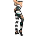 thumbnail image 3 of LilyLLL Womens Sport Yoga Workout Tight Pants Christmas Stretch Leggings, 3 of 3