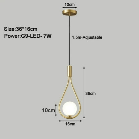 

CHNGSNG Enhance Your Home Decor with These Stylish and Elegant Modern Nordic Frosted Glass Ball LED Chandelier Lighting Fixtures - Perfect for Creating Ambiance in Bedroom and Living Room