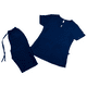 thumbnail image 1 of Pijama Quirurgica LLAMA PIJAMA Orquidea Medieval Blue XG, 1 of 6