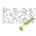thumbnail image 2 of YAOMOBB Painting Paper Sheet Toddler Drawing Paper Exquisite Pattern Self Adhesive Tooth Line Design No Odor Inspire Creativity Multiple Styles, 2 of 5