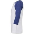 thumbnail image 3 of Canvas  Adult 3/4 Sleeve Baseball T-Shirt, 3 of 3