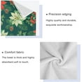 thumbnail image 4 of SKYSONIC 3 Pack Towel Christmas Holly Berries Cotton Bath Towel Set (1 Bath Towel, 1 Hand Towel, 1 Washcloth) for Bathroom, Super Soft and Quick Dry Towels, 4 of 7
