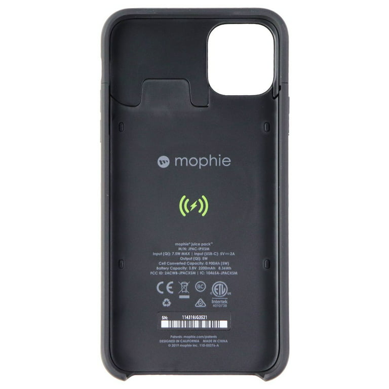 OEM Mophie Juice Pack Access Battery Case for iPhone XS Max - Black