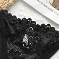 thumbnail image 5 of SnZhen Thongs for Women Women's Panties Lace Seamless Low Waisted Ladies Thongs Physiological Underpants, 5 of 5