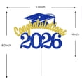 thumbnail image 2 of Cake Topper Calarjeta Felicidades a la promoción 2026 de 2026, 2 of 7