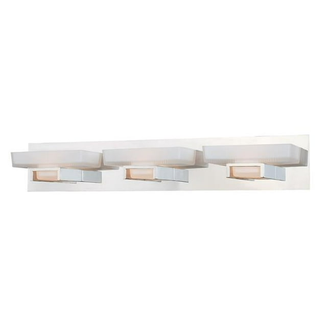 Vaxcel International W0081 Gatsby 3L Vanity - Polished Nickel