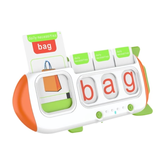 Tarjetas Flash s, juguete preescolar para ortografía de palabras, juguete sensorial de vocabulario, juguete de aprendizaje del alfabeto para