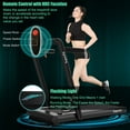 thumbnail image 6 of Gymax 2 in 1 Folding Treadmill  4.75HP Running Machine w/ APP & Remote Control Black, 6 of 10