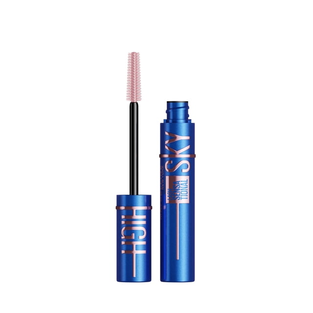 Mascara Lavable Maybelline New York Lash Sensational Sky High, Bleu Vinyle, 7.2ml