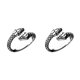 thumbnail image 2 of Jumpingount Anillos de tamaño ajustable Tendencia de moda Punk Anillo de amistad abierto Accesorios Suministro de joyería de aleación Adornos de ropa de Type1 NO1 Jumpingount CBP283251, 2 of 6