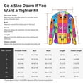 thumbnail image 5 of Kdxio Doodle Faces Emotions Print Women Men Sun Protection UPF 50+ Jackets Zip Up Long Sleeve Hoodie Hiking Lightweight with Pockets, 5 of 7