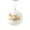 B, variant on Mecorevxz 6Pcs Christmas Decorations White Flocked Christmas Balls Christmas Tree Pendants for Christmas Decor