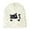 White, variant on Bibifish Womens Knit Cuffed Beanie Hat With Black Cat Embroidery Stretchy Soft Lightweight Hat Daily Casual Outings Cute Stylish Hats