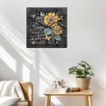thumbnail image 3 of Retro Sunflower Wooden Wall Clock Silent Non Ticking, Spring Summer Farmhouse Floral Butterfly Square Wall Clocks Battery Operated, Decor Clock for Home Office, Living Room, Kitchen, 12 Inch, 3 of 9