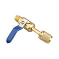 thumbnail image 3 of Válvula de seguridad líquida Sunnimix para aire Acondicionado conector de carga refrigerante Azul, 3 of 8