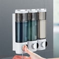thumbnail image 4 of Wall Mounted 300ML Soap Dispenser Pump Bottle for Shower Gel Shampoo Conditioner, 4 of 5
