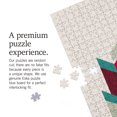 thumbnail image 4 of Lantern Press 1000 Piece Jigsaw Puzzle, Canada, Geometric Line Art, 4 of 5