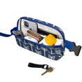 thumbnail image 2 of Mini Fanny Pack Navy Arrow Belt Bag for Women, Fashionable Waterproof Waist Pack with Adjustable Strap for Workout Running Traveling Hiking Cycling, 2 of 4